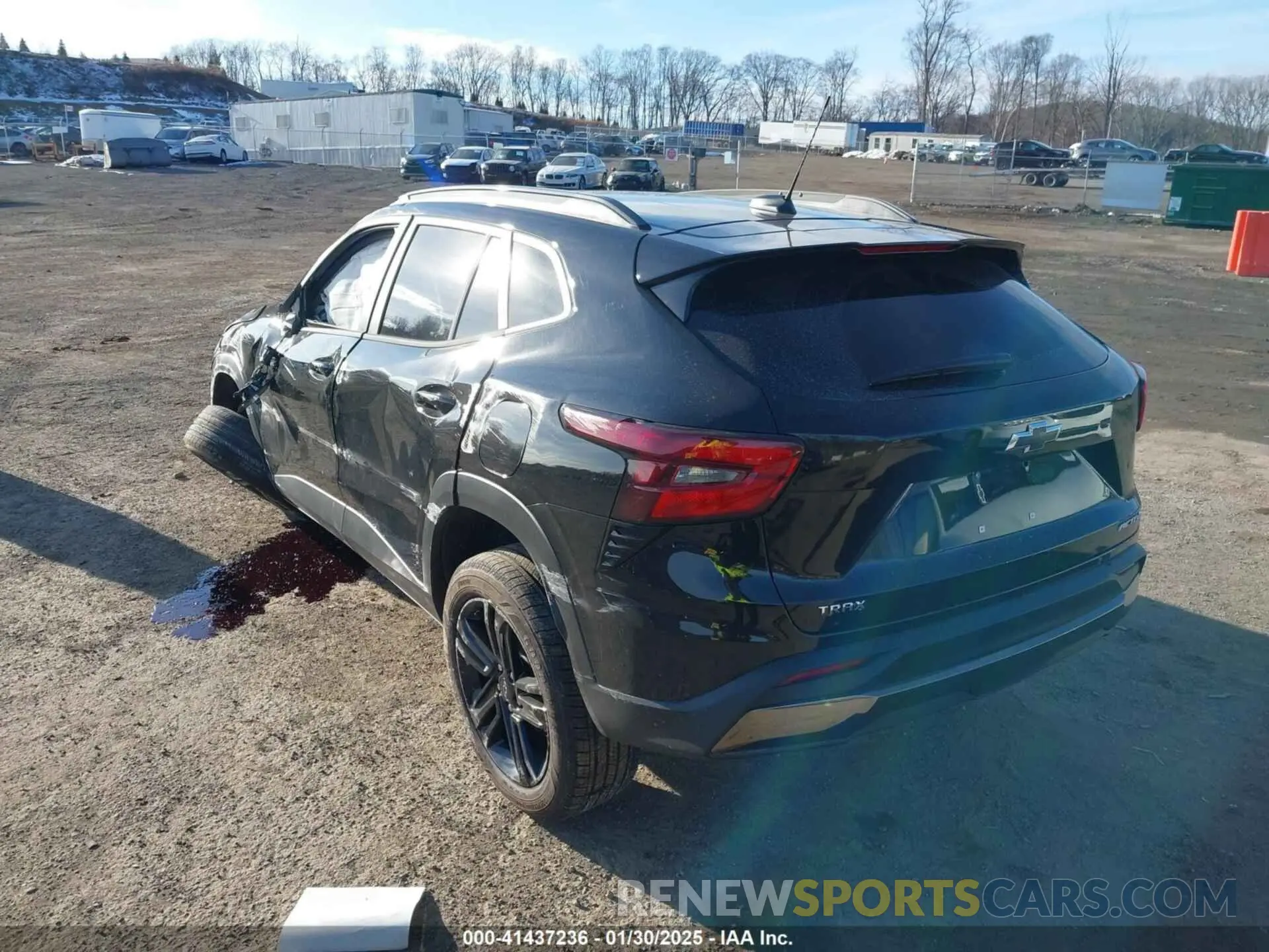 3 Photograph of a damaged car KL77LKEPXSC123228 CHEVROLET TRAX 2025