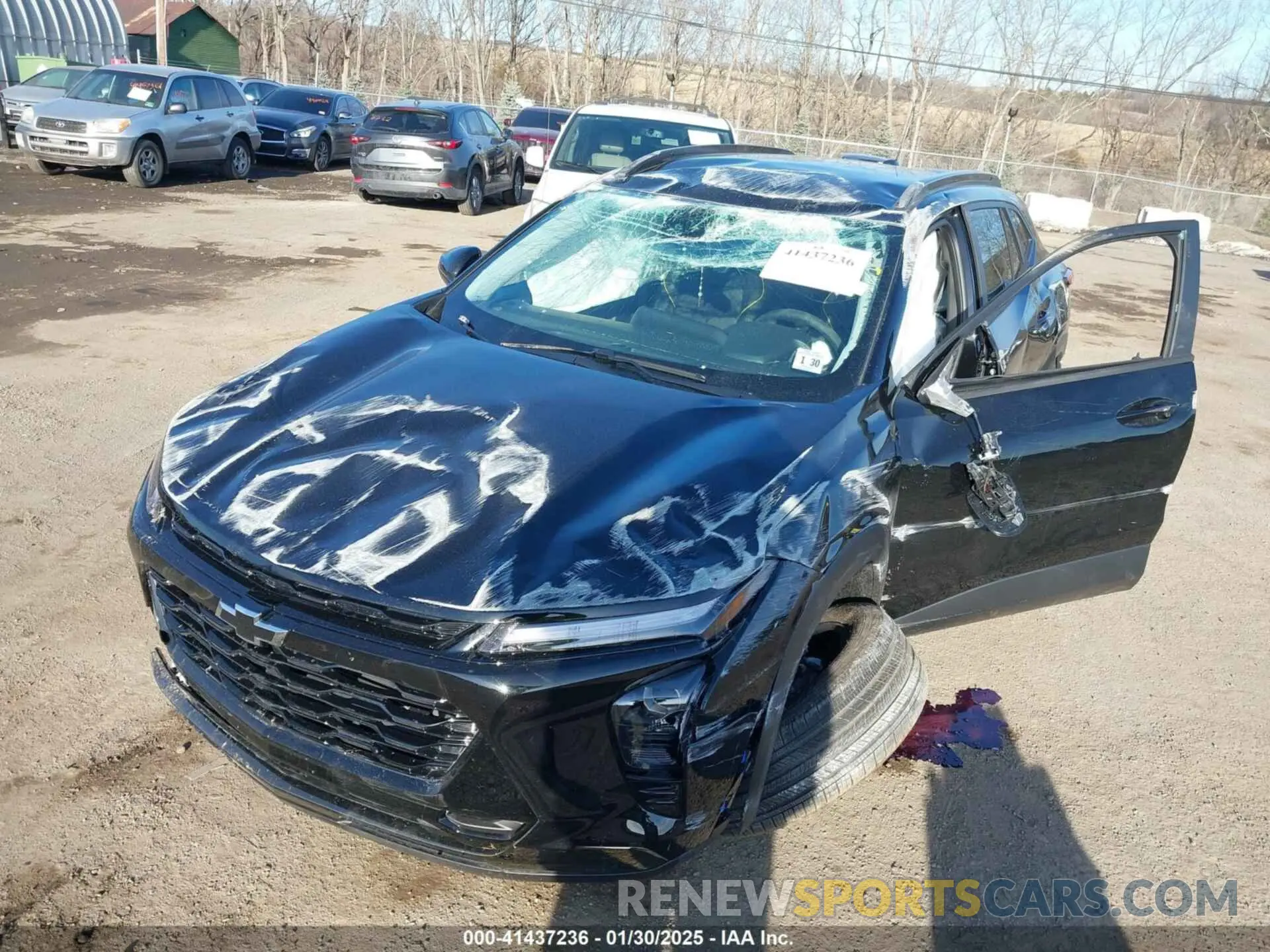 6 Photograph of a damaged car KL77LKEPXSC123228 CHEVROLET TRAX 2025
