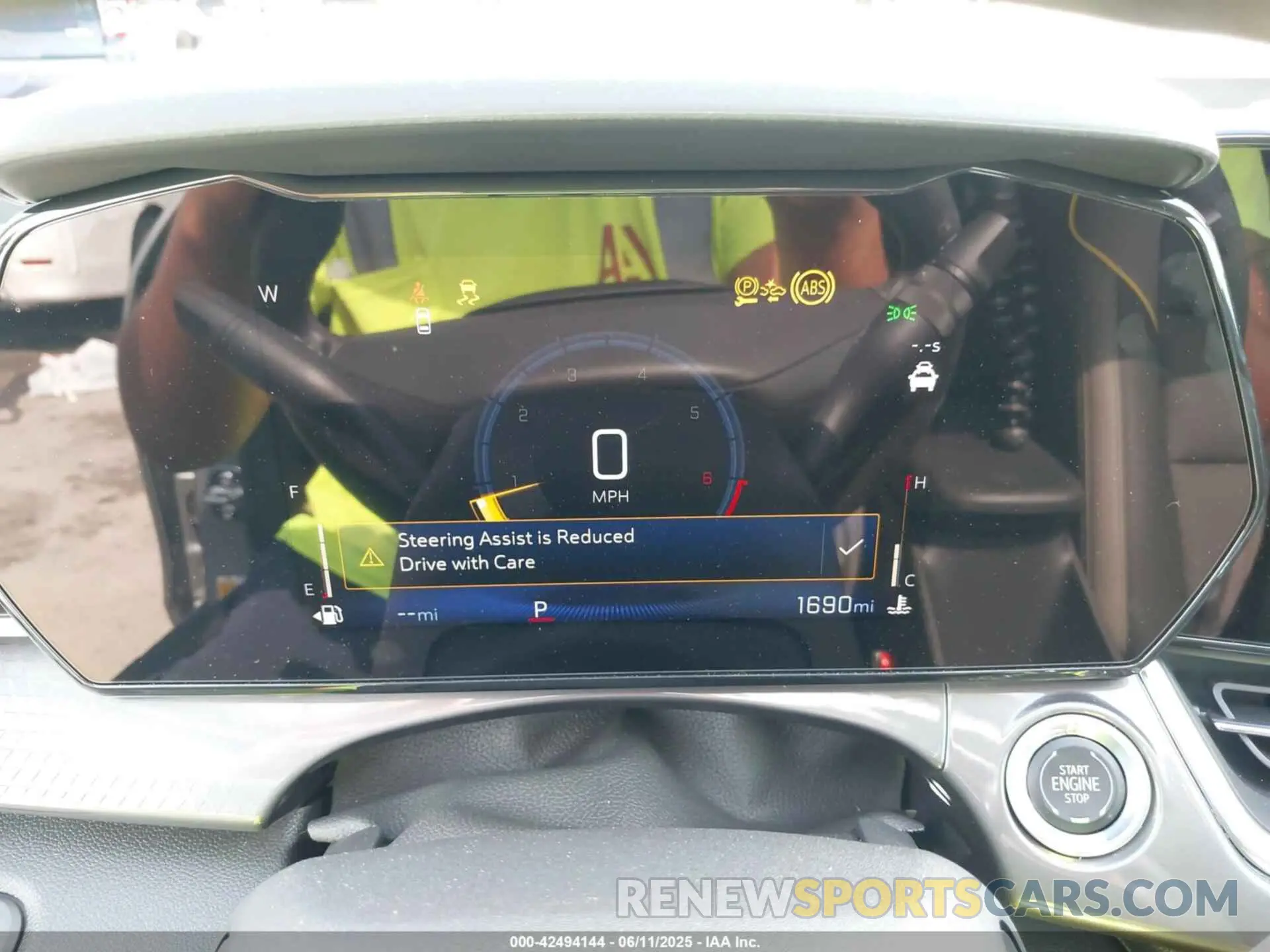 7 Photograph of a damaged car KL77LKEPXSC190167 CHEVROLET TRAX 2025