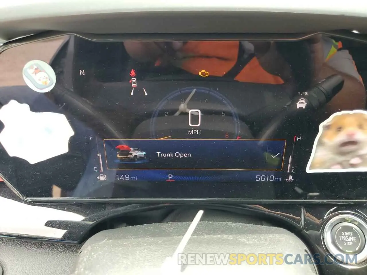 9 Photograph of a damaged car KL77LJE21RC005884 CHEVROLET TRAX 2RS 2024