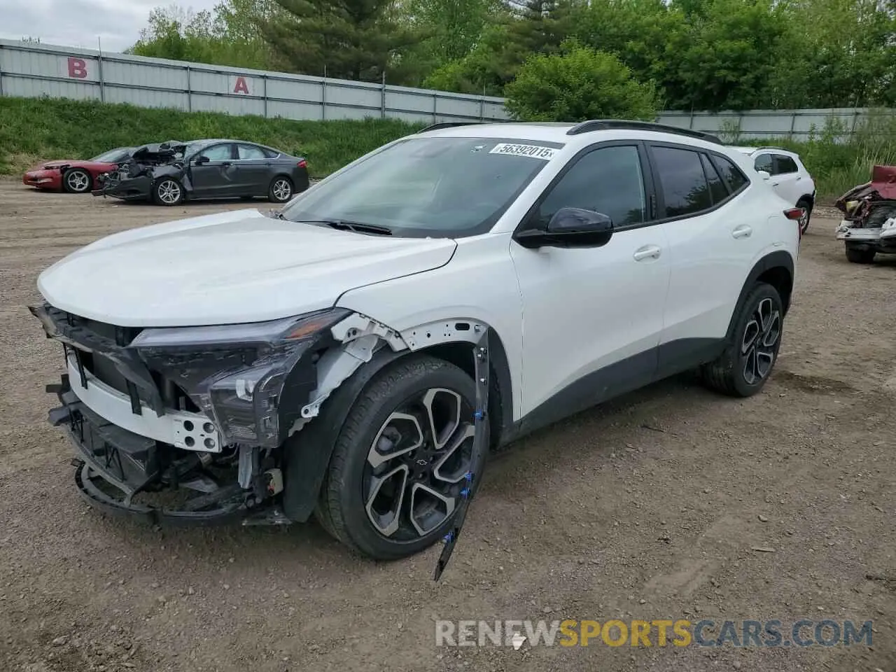 1 Photograph of a damaged car KL77LJE21RC156028 CHEVROLET TRAX 2RS 2024