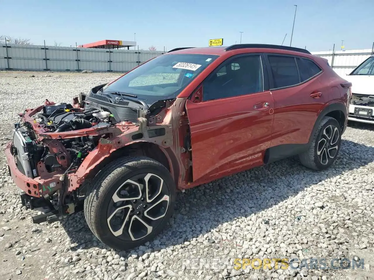 1 Photograph of a damaged car KL77LJE22RC226698 CHEVROLET TRAX 2RS 2024