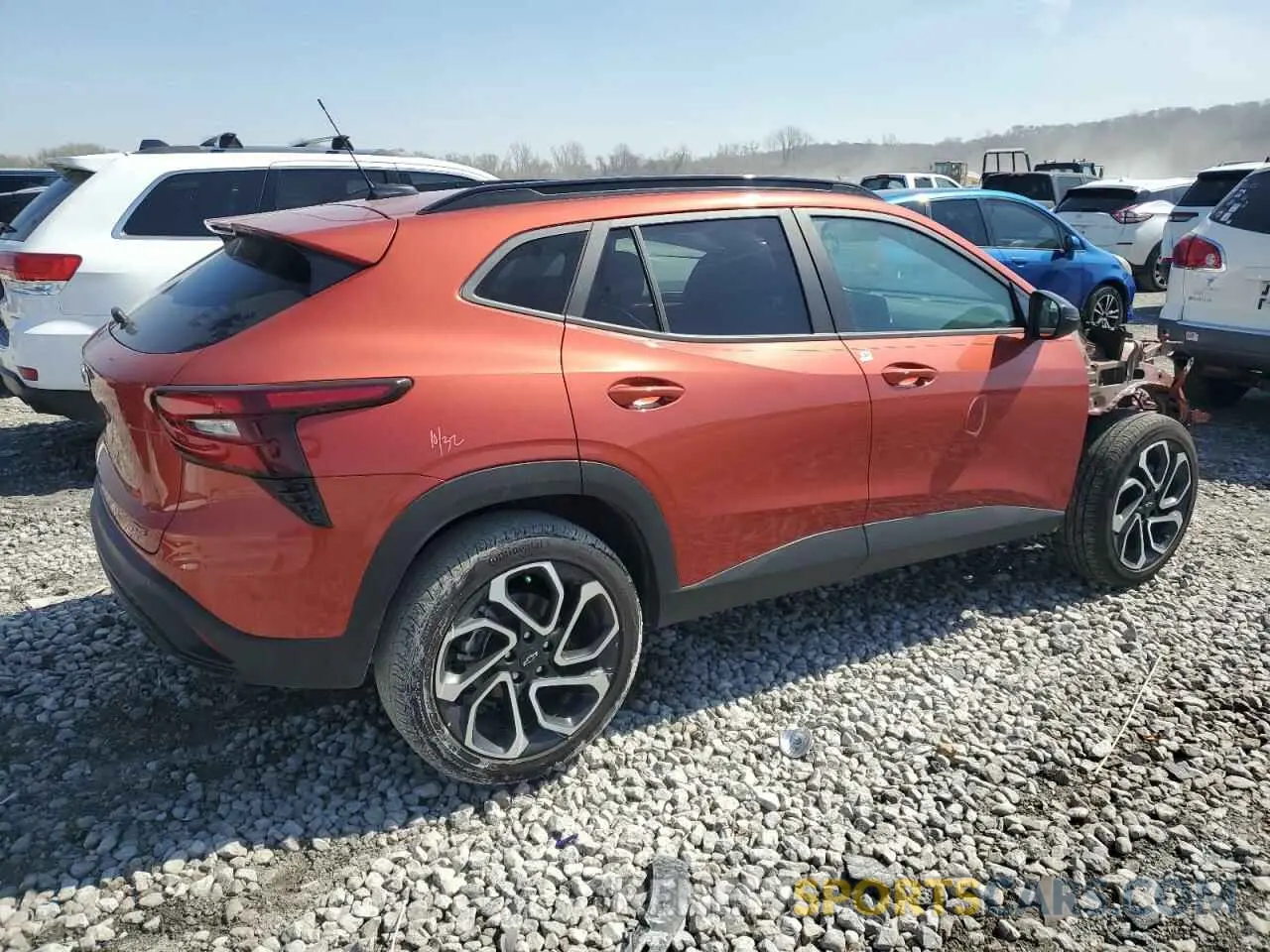 3 Photograph of a damaged car KL77LJE22RC226698 CHEVROLET TRAX 2RS 2024