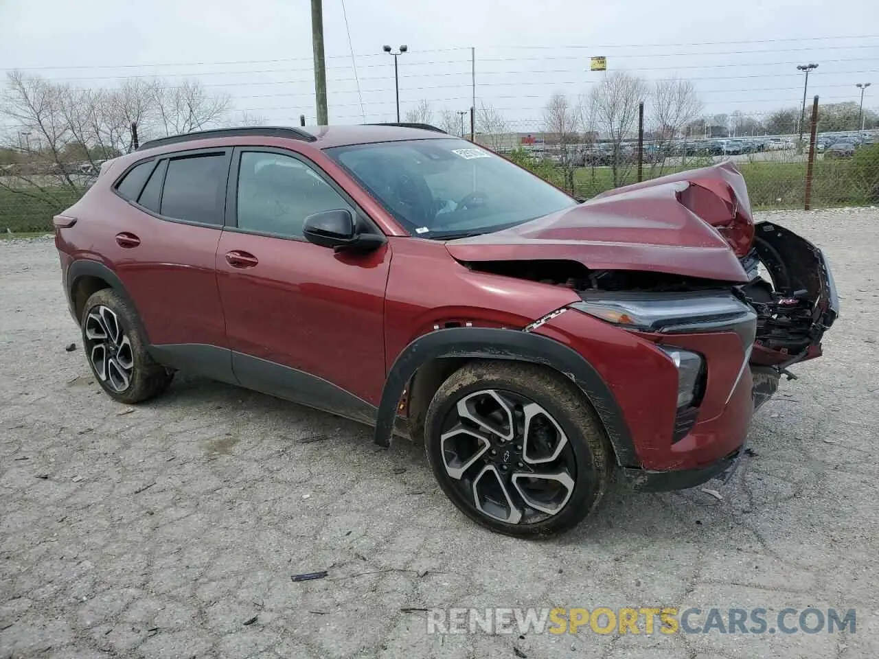 4 Photograph of a damaged car KL77LJE23RC001268 CHEVROLET TRAX 2RS 2024
