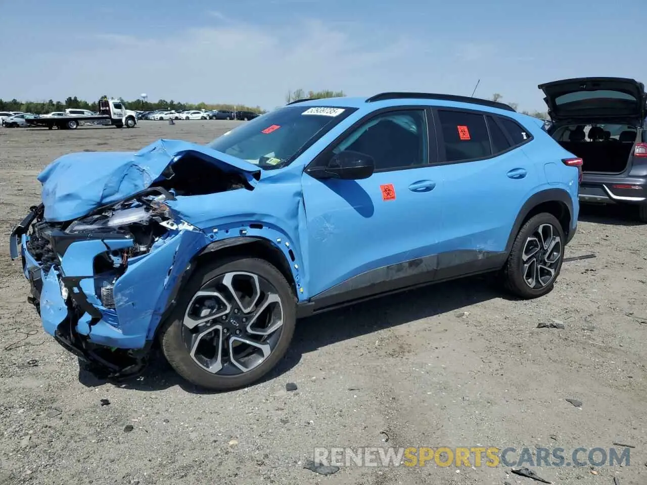 1 Photograph of a damaged car KL77LJE24RC078666 CHEVROLET TRAX 2RS 2024
