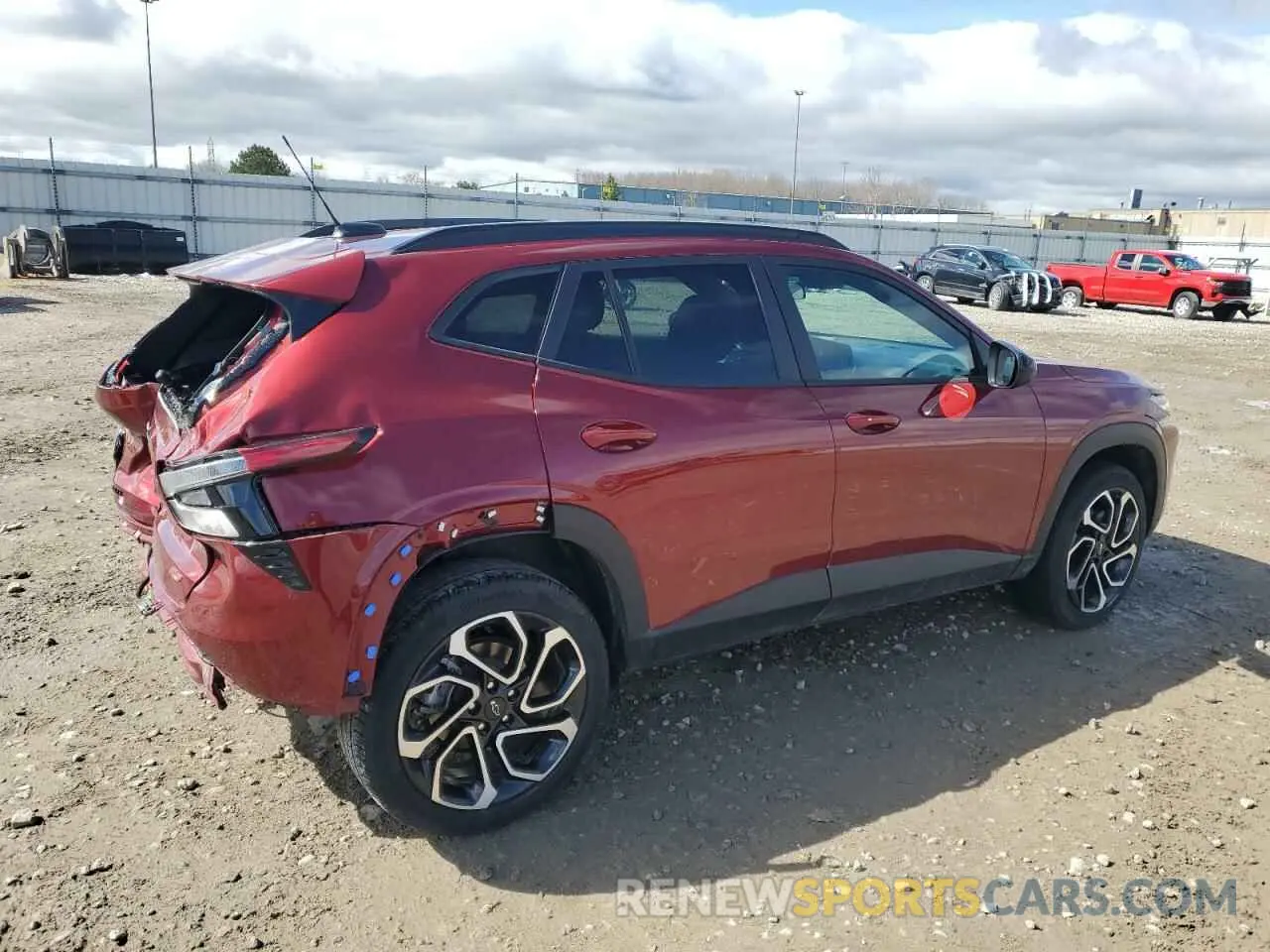 3 Photograph of a damaged car KL77LJE27RC007655 CHEVROLET TRAX 2RS 2024