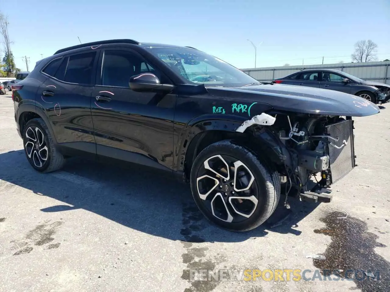4 Photograph of a damaged car KL77LJE28RC022536 CHEVROLET TRAX 2RS 2024