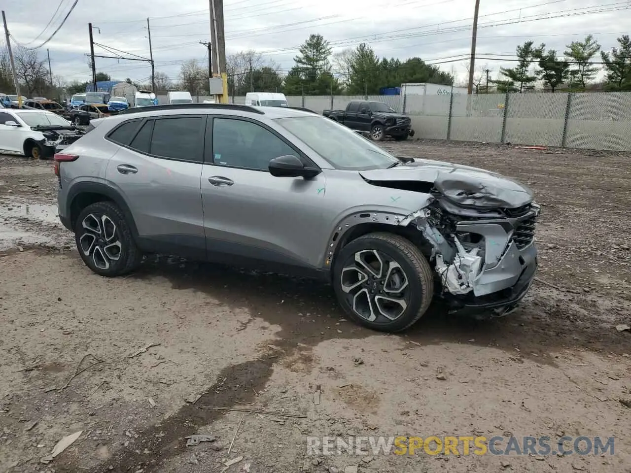 4 Photograph of a damaged car KL77LJE29RC080901 CHEVROLET TRAX 2RS 2024
