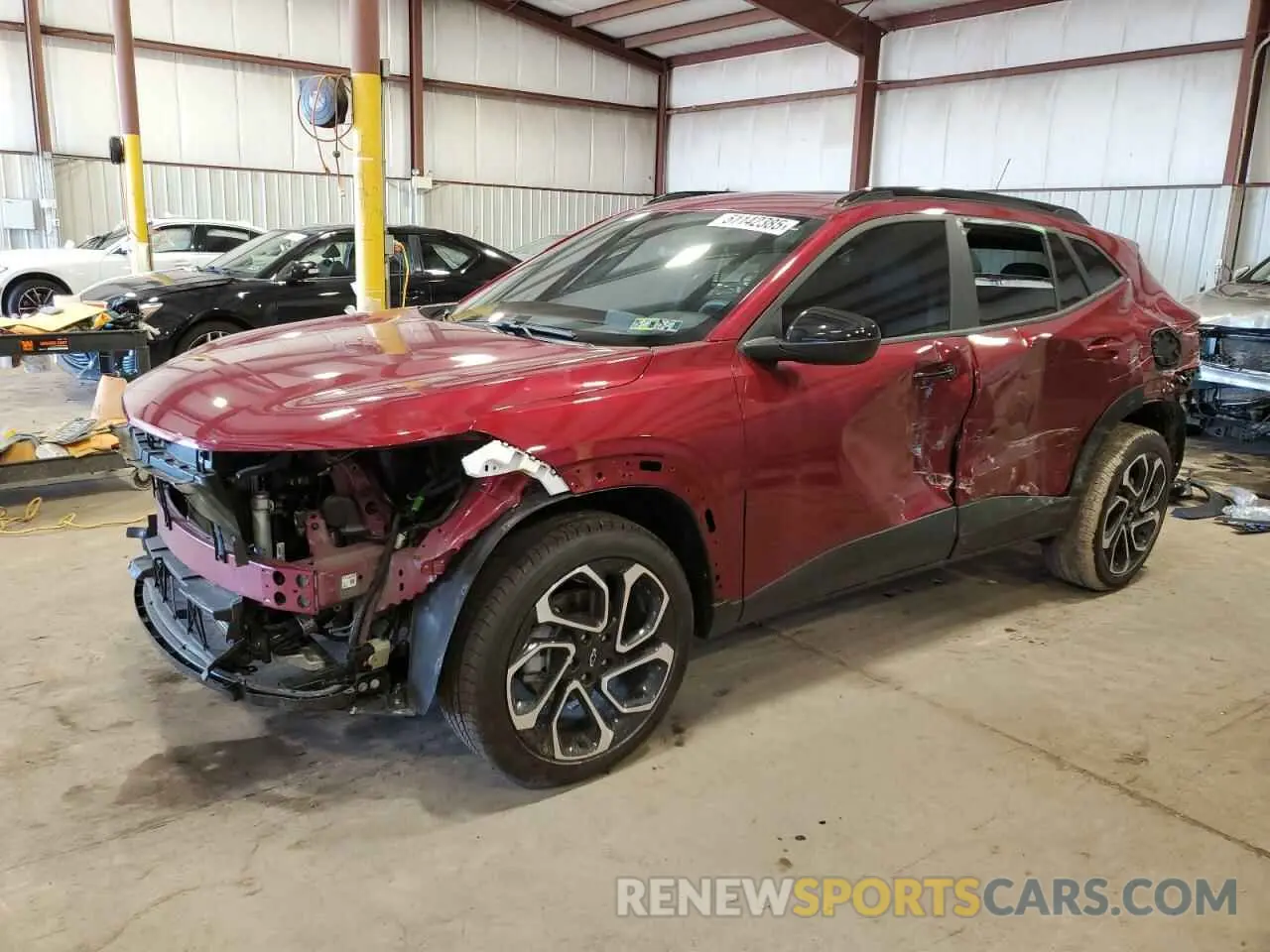 1 Photograph of a damaged car KL77LJE2XRC096654 CHEVROLET TRAX 2RS 2024