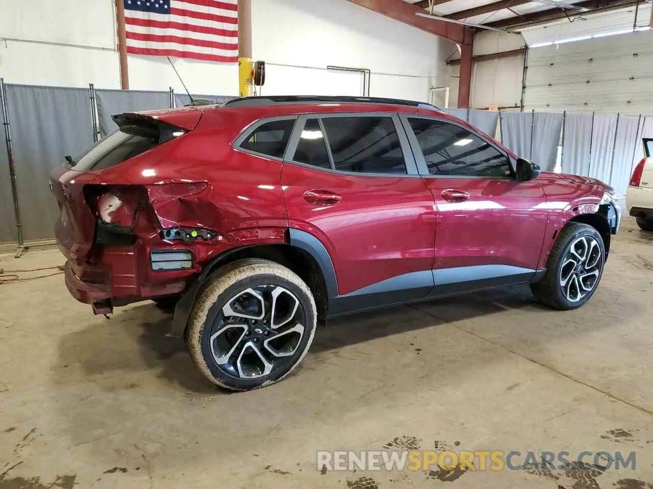 3 Photograph of a damaged car KL77LJE2XRC096654 CHEVROLET TRAX 2RS 2024