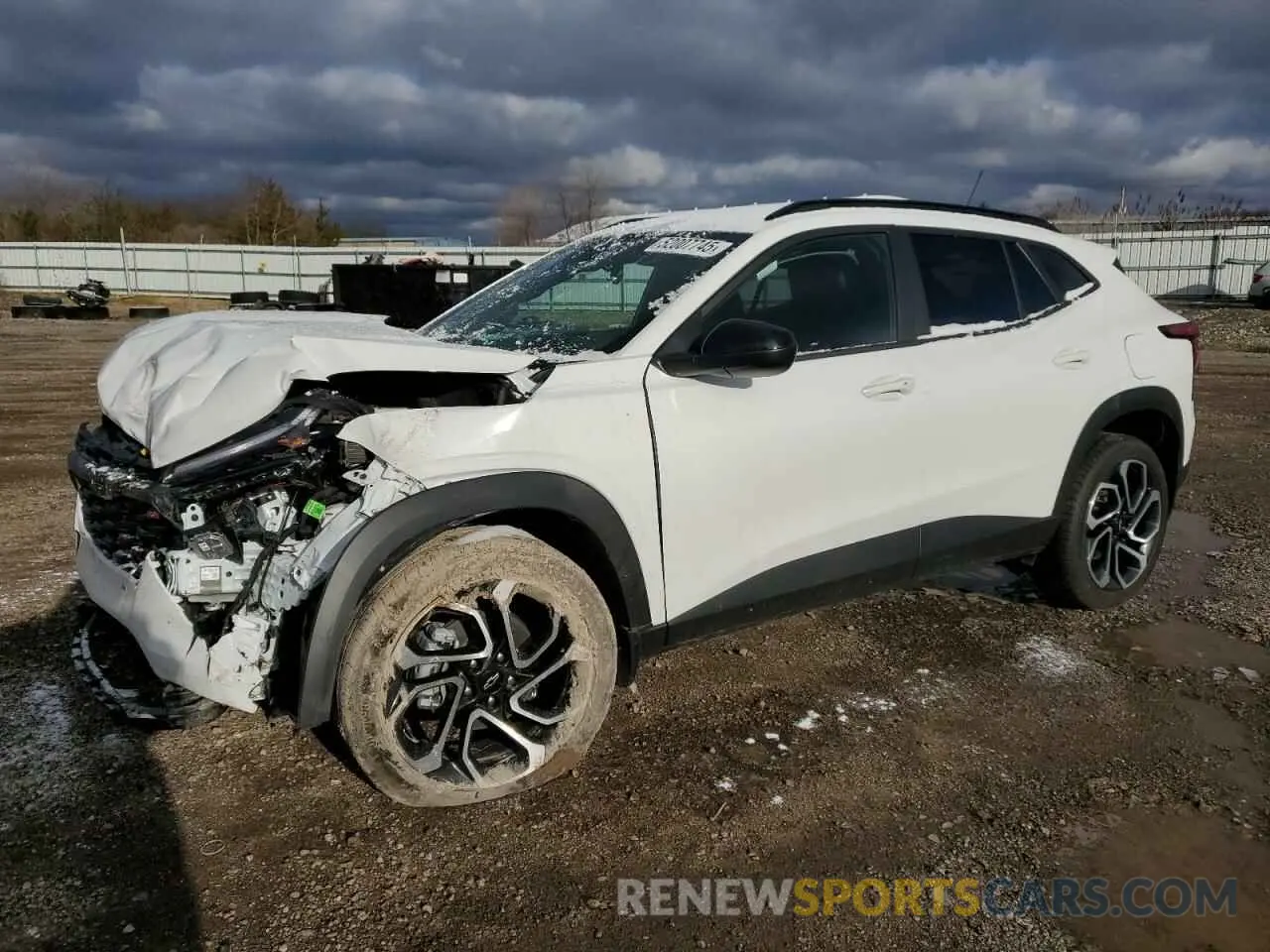 1 Photograph of a damaged car KL77LJEP0SC023181 CHEVROLET TRAX 2RS 2025