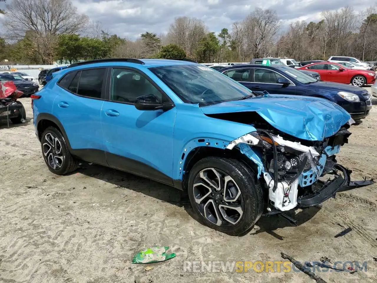 4 Photograph of a damaged car KL77LJEP0SC054429 CHEVROLET TRAX 2RS 2025