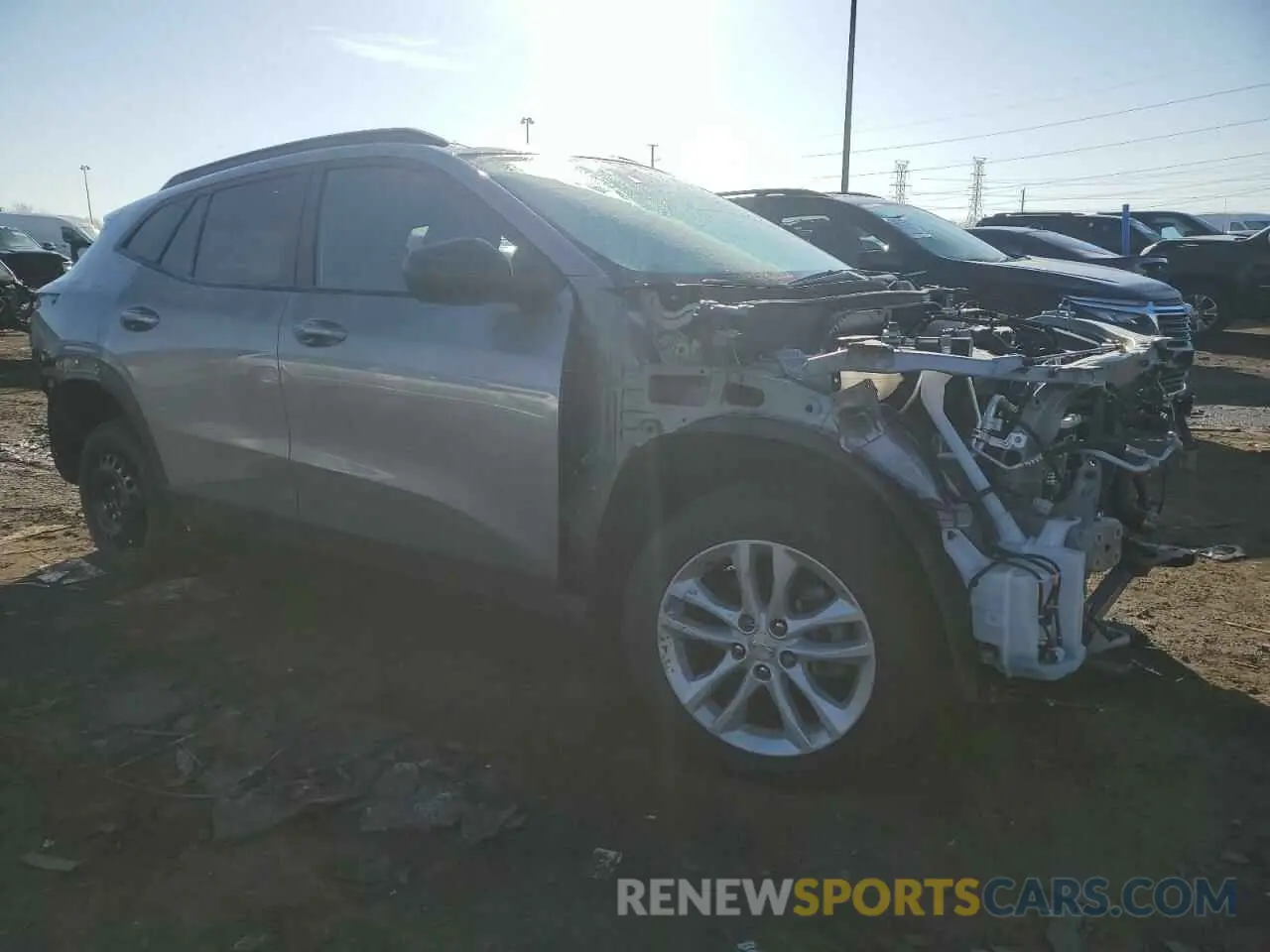 4 Photograph of a damaged car KL77LJEP8SC005317 CHEVROLET TRAX 2RS 2025