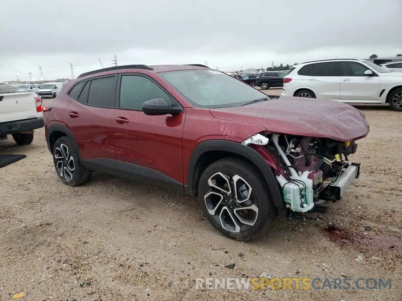 4 Photograph of a damaged car KL77LJEPXSC217961 CHEVROLET TRAX 2RS 2025
