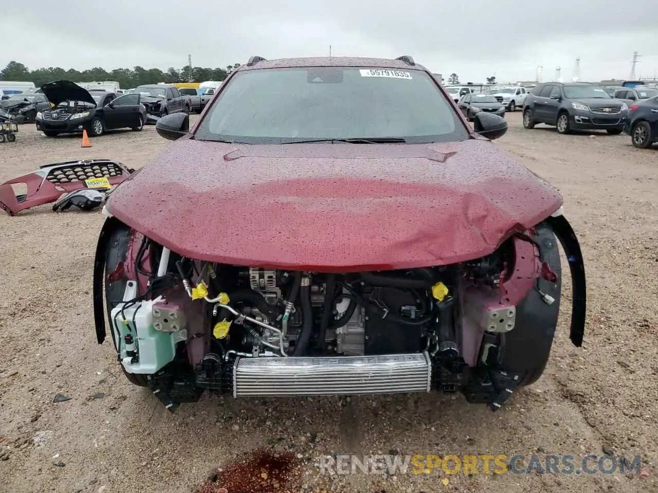5 Photograph of a damaged car KL77LJEPXSC217961 CHEVROLET TRAX 2RS 2025
