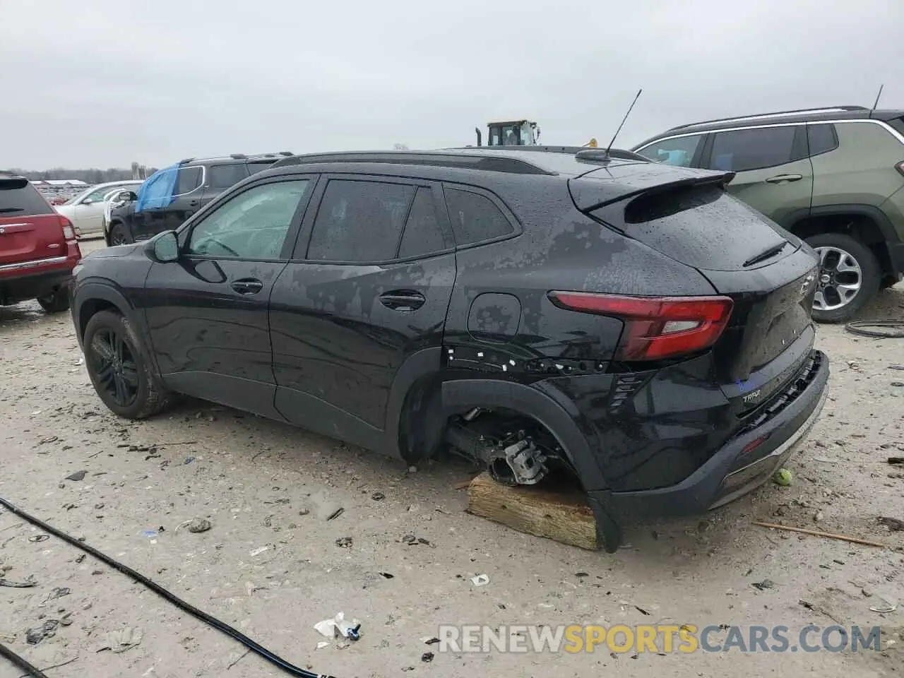 2 Photograph of a damaged car KL77LKE21RC205458 CHEVROLET TRAX ACTIV 2024