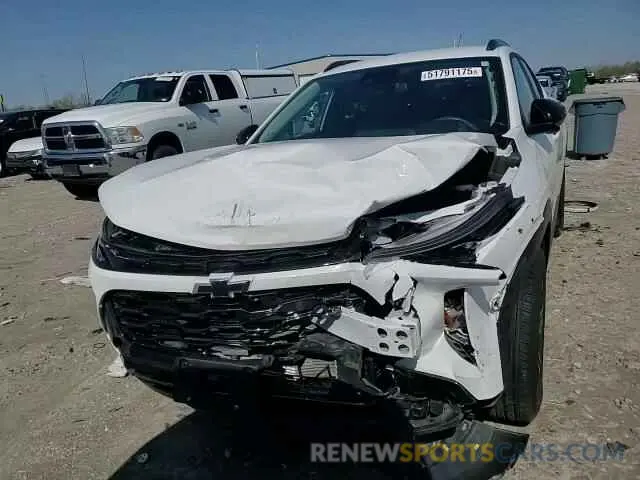 10 Photograph of a damaged car KL77LKE23RC052100 CHEVROLET TRAX ACTIV 2024