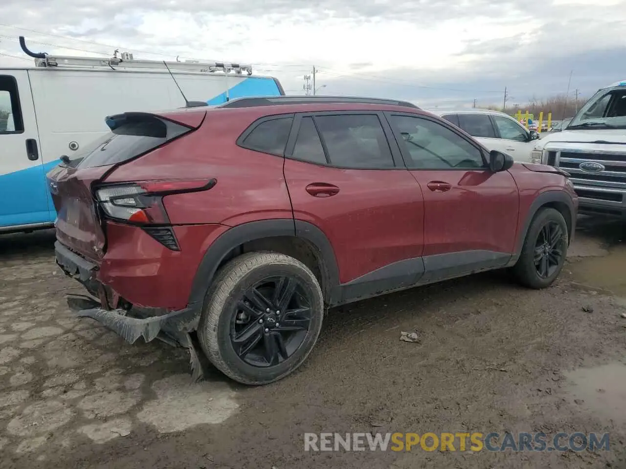 3 Photograph of a damaged car KL77LKE2XRC231184 CHEVROLET TRAX ACTIV 2024
