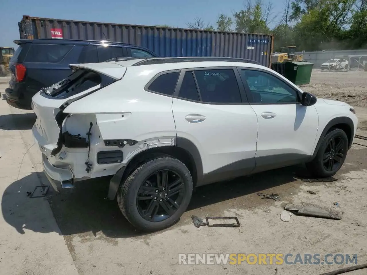 3 Photograph of a damaged car KL77LKEP2SC044927 CHEVROLET TRAX ACTIV 2025