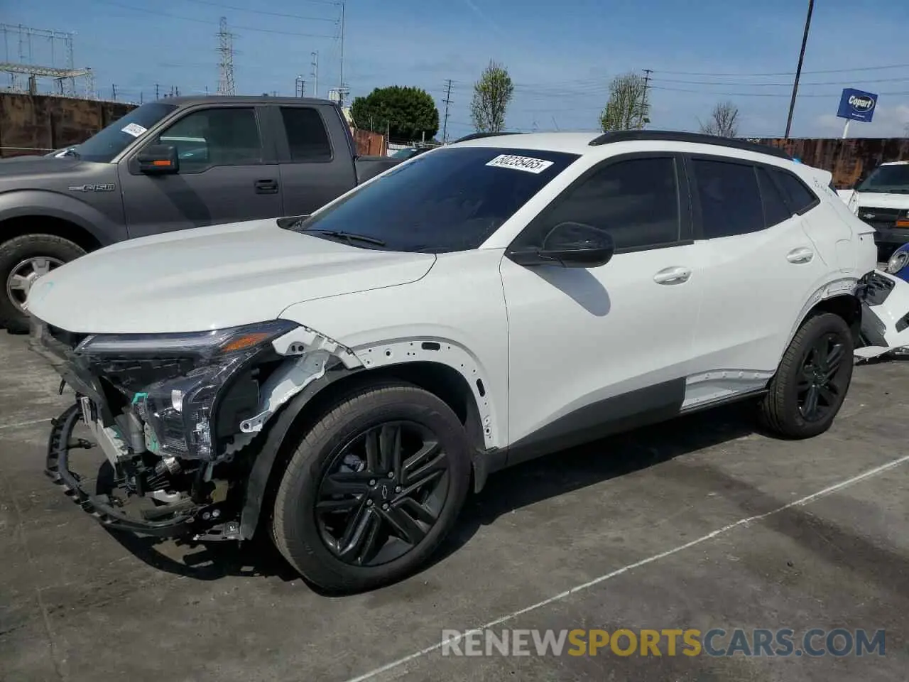1 Photograph of a damaged car KL77LKEP2SC047911 CHEVROLET TRAX ACTIV 2025