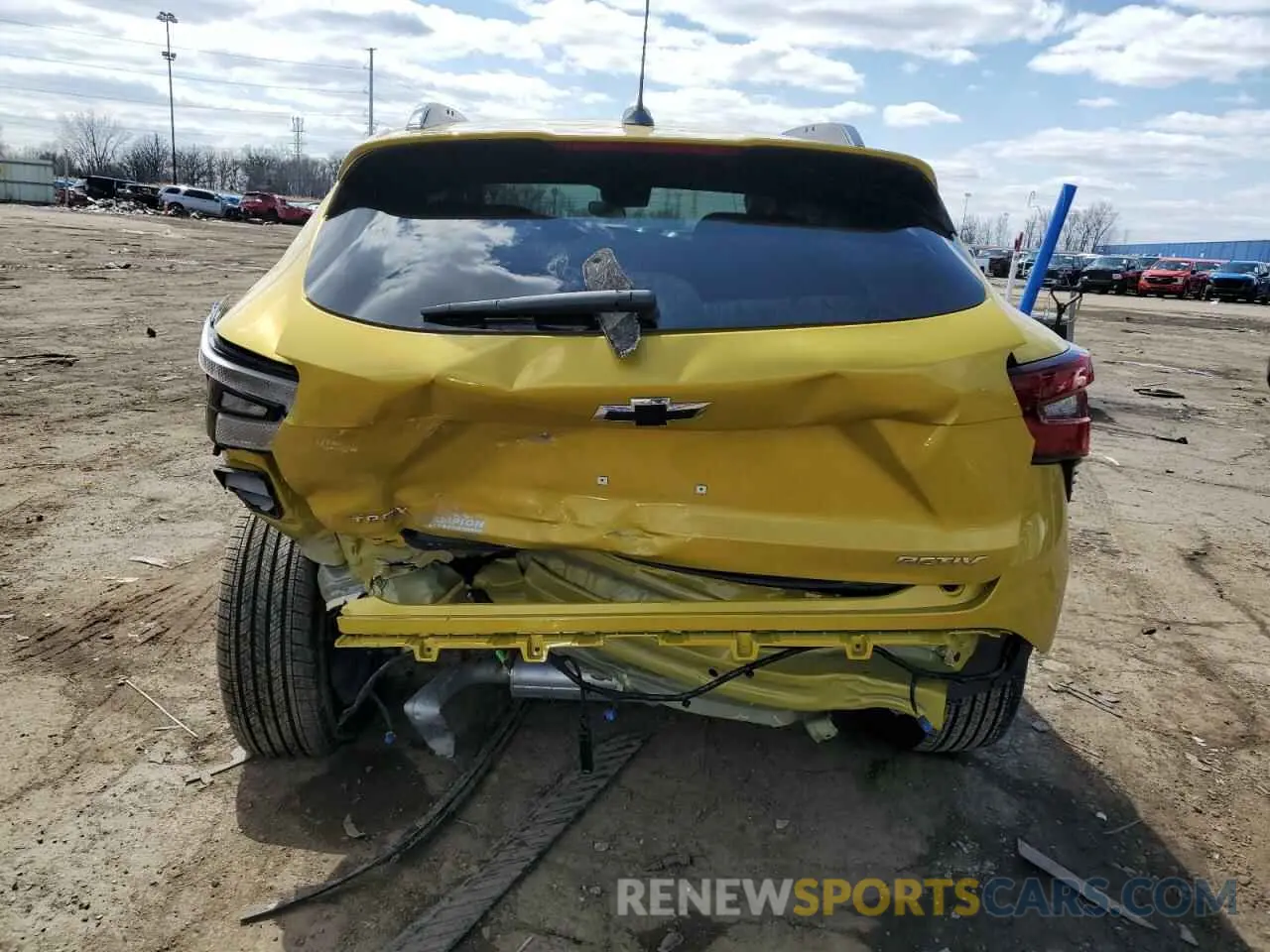 6 Photograph of a damaged car KL77LKEP2SC110862 CHEVROLET TRAX ACTIV 2025