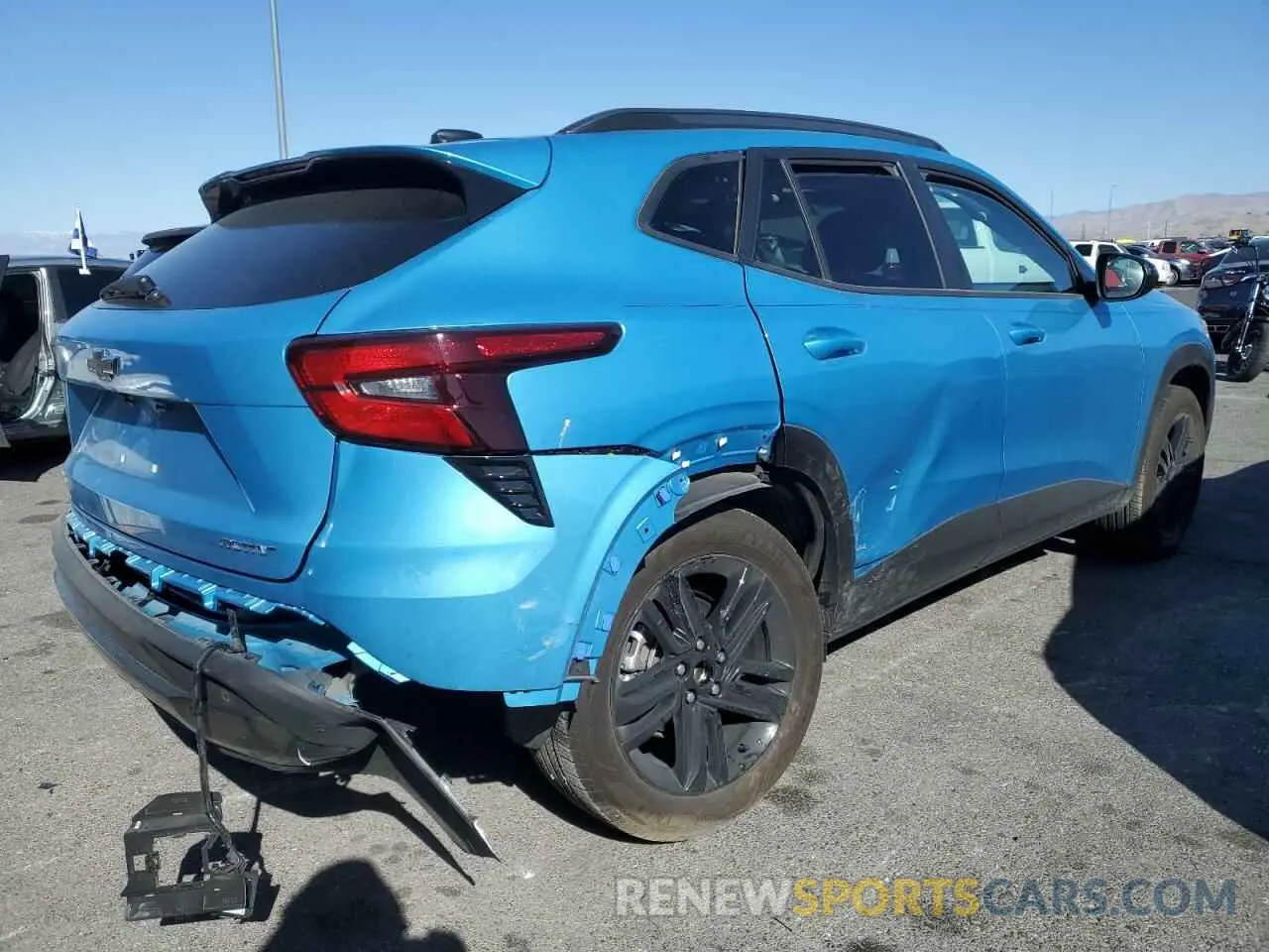 3 Photograph of a damaged car KL77LKEP3SC089987 CHEVROLET TRAX ACTIV 2025
