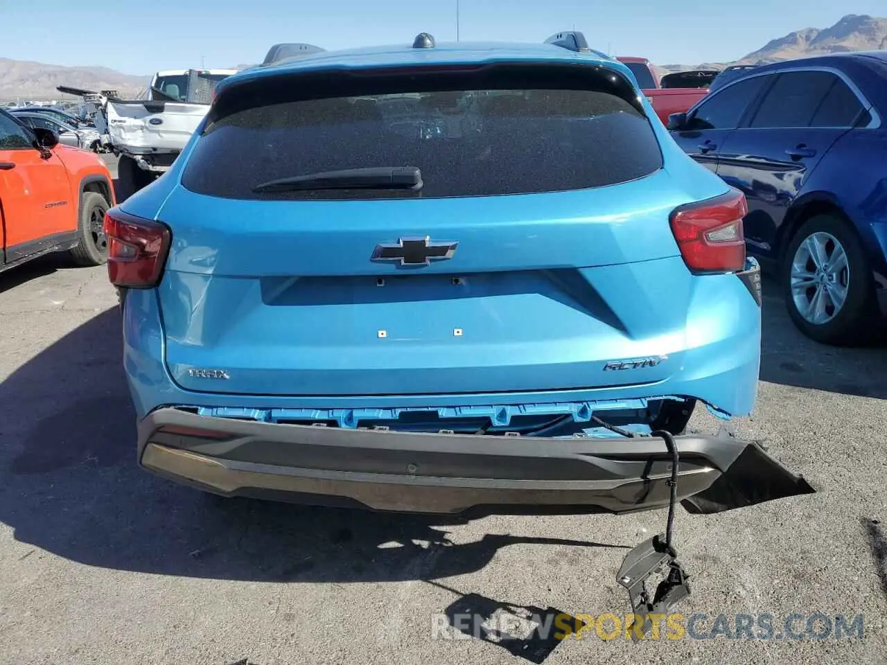 6 Photograph of a damaged car KL77LKEP3SC089987 CHEVROLET TRAX ACTIV 2025
