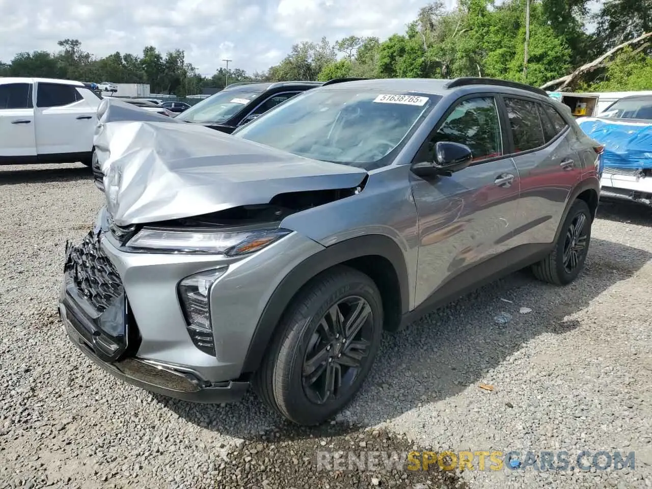 1 Photograph of a damaged car KL77LKEP3SC139173 CHEVROLET TRAX ACTIV 2025