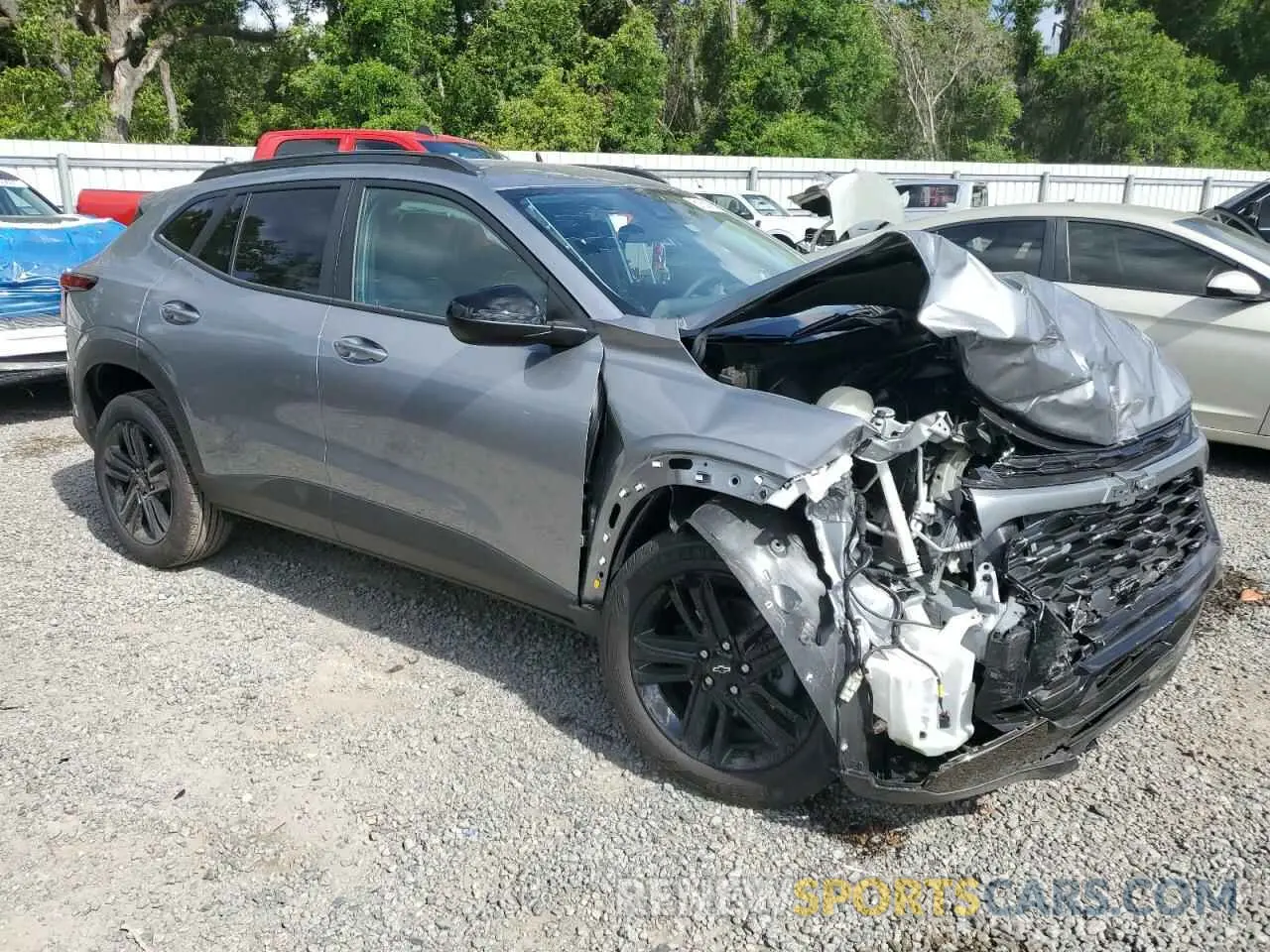 4 Photograph of a damaged car KL77LKEP3SC139173 CHEVROLET TRAX ACTIV 2025