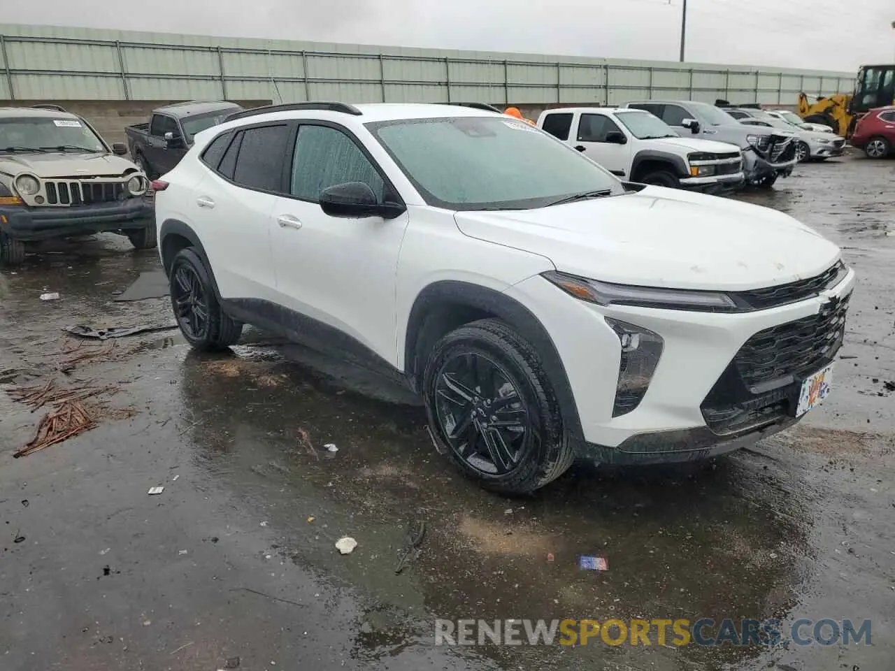 4 Photograph of a damaged car KL77LKEP4SC035081 CHEVROLET TRAX ACTIV 2025