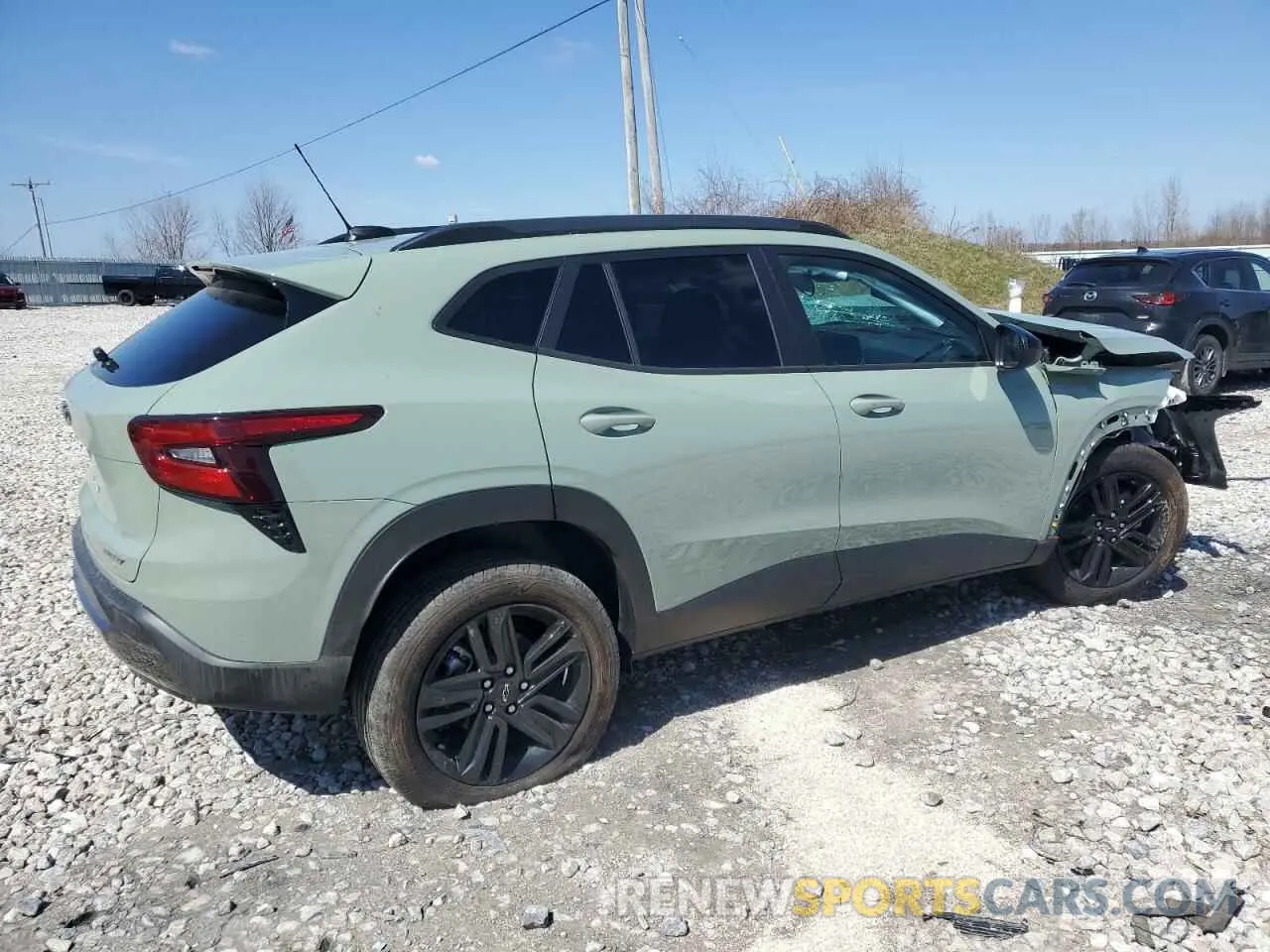 3 Photograph of a damaged car KL77LKEP4SC125993 CHEVROLET TRAX ACTIV 2025