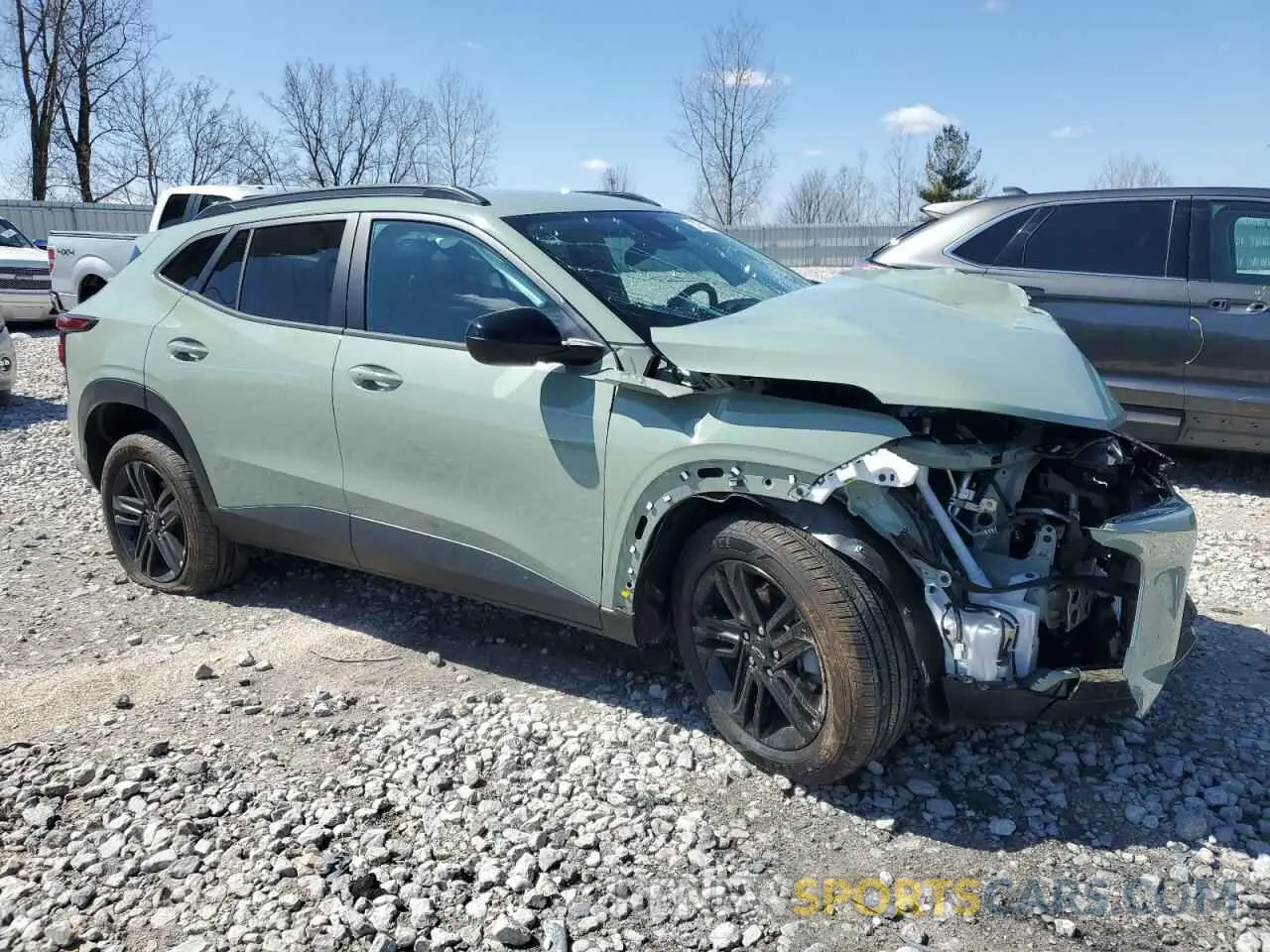 4 Photograph of a damaged car KL77LKEP4SC125993 CHEVROLET TRAX ACTIV 2025