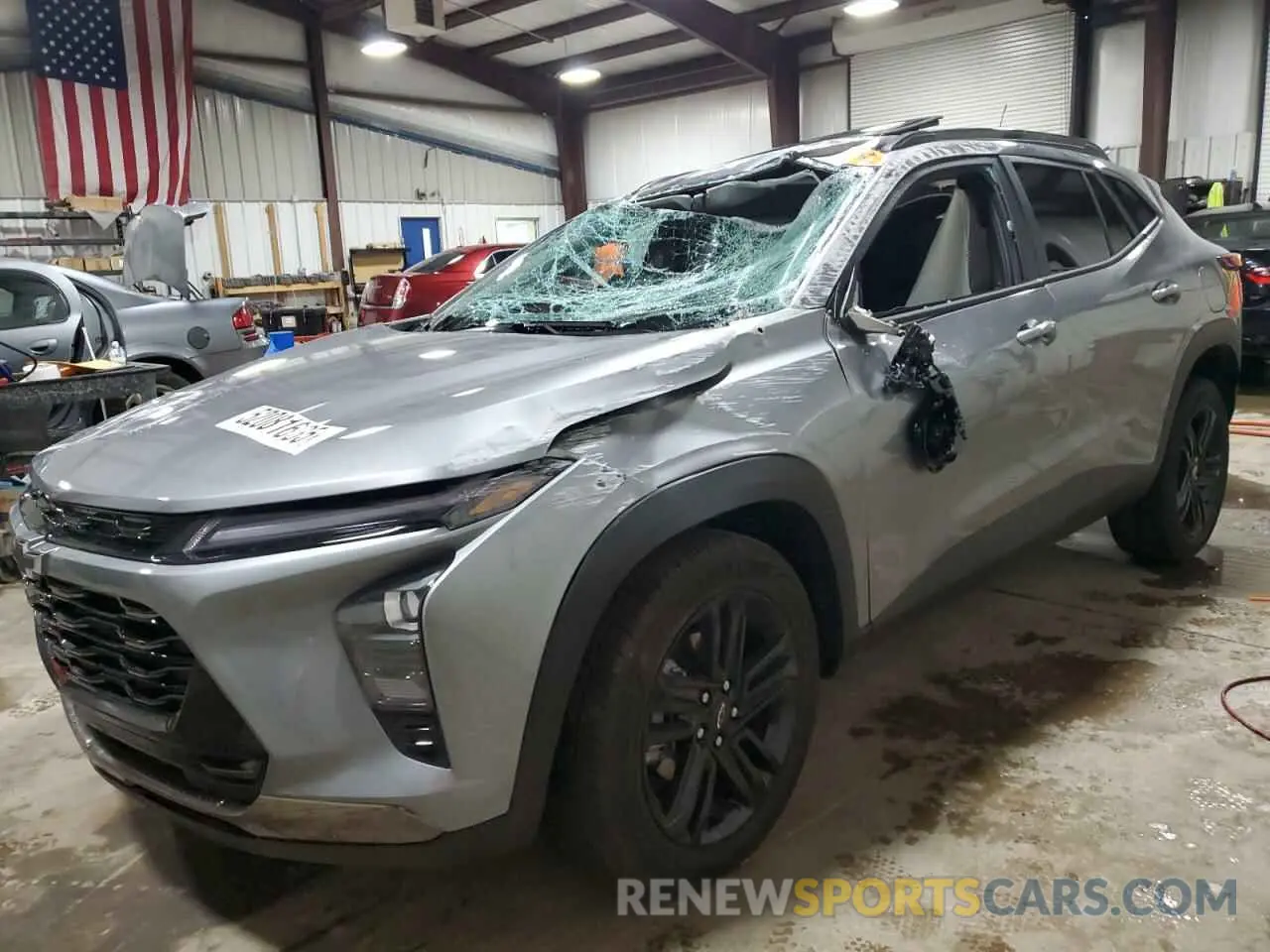 1 Photograph of a damaged car KL77LKEP4SC169704 CHEVROLET TRAX ACTIV 2025