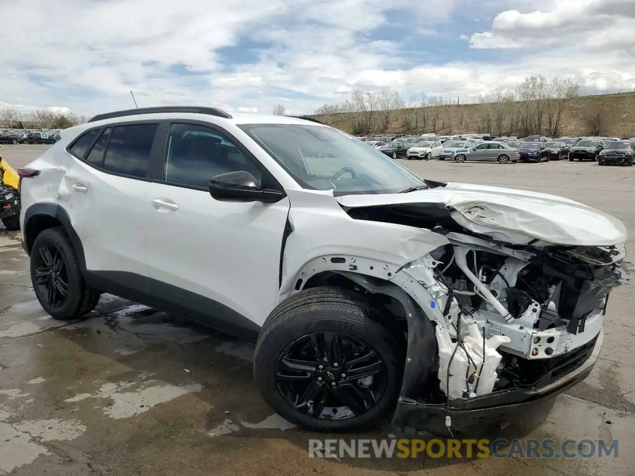 4 Photograph of a damaged car KL77LKEP6SC152693 CHEVROLET TRAX ACTIV 2025
