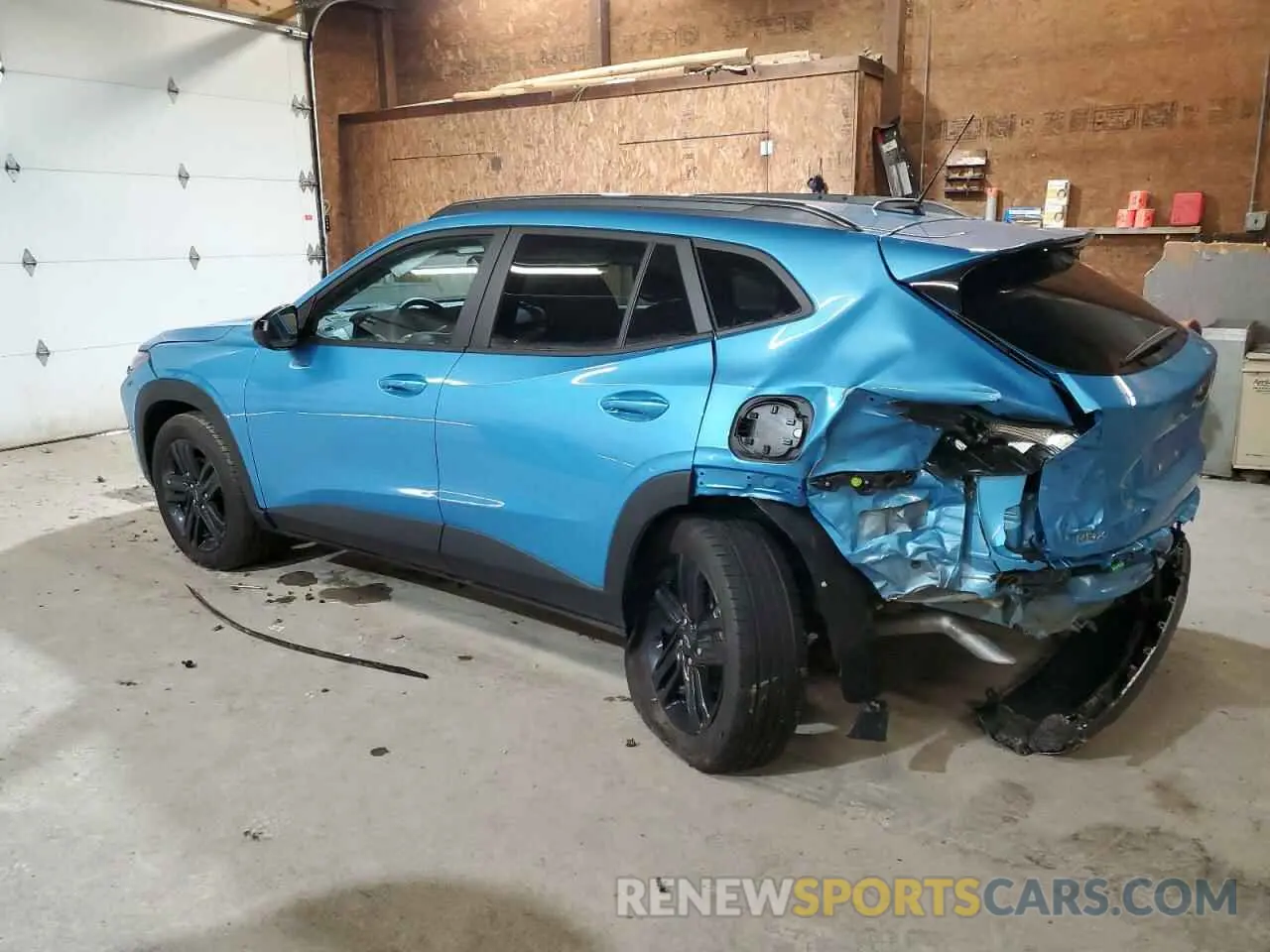 2 Photograph of a damaged car KL77LKEP7SC039044 CHEVROLET TRAX ACTIV 2025