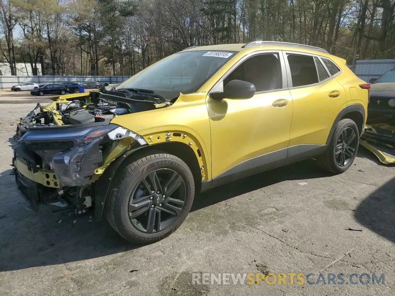 1 Photograph of a damaged car KL77LKEP7SC049394 CHEVROLET TRAX ACTIV 2025