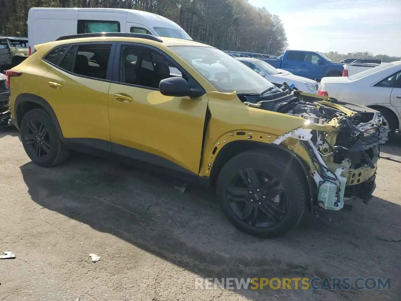 4 Photograph of a damaged car KL77LKEP7SC049394 CHEVROLET TRAX ACTIV 2025