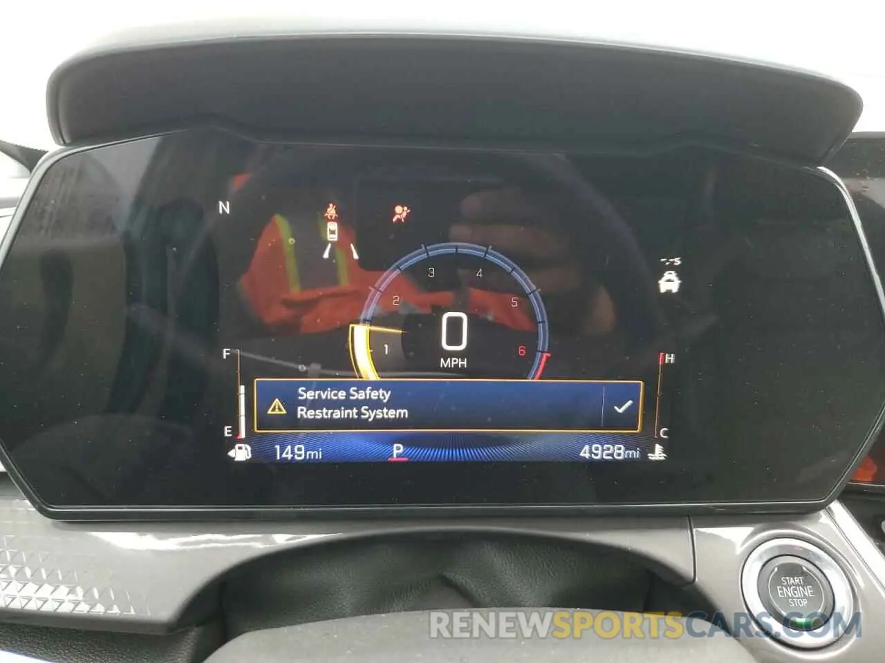 9 Photograph of a damaged car KL77LKEP7SC100960 CHEVROLET TRAX ACTIV 2025