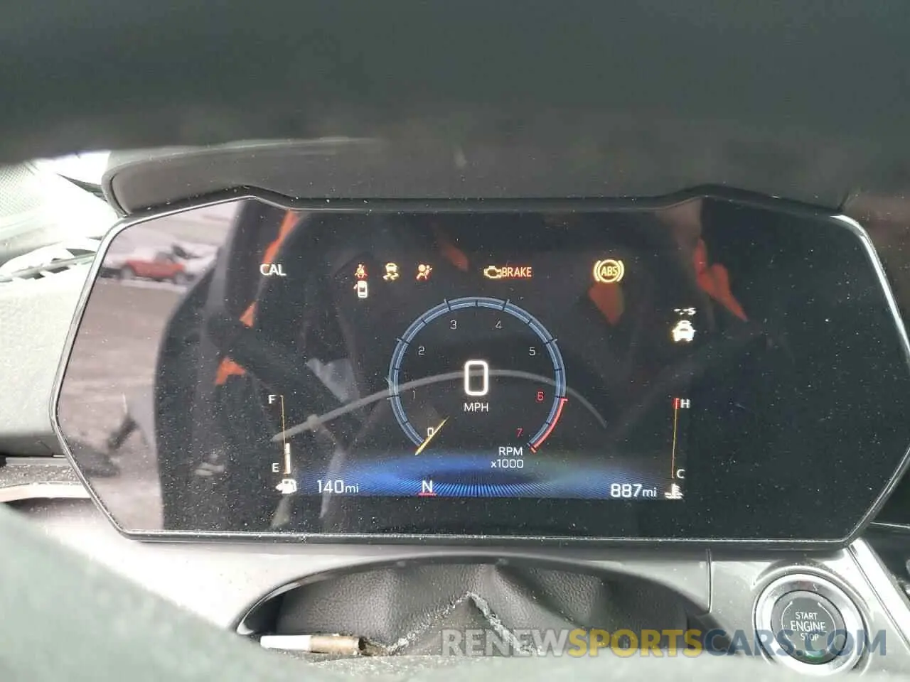 9 Photograph of a damaged car KL77LKEP8SC019949 CHEVROLET TRAX ACTIV 2025