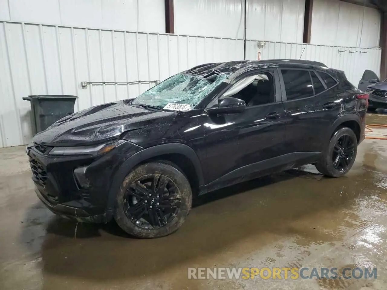 1 Photograph of a damaged car KL77LKEP8SC050909 CHEVROLET TRAX ACTIV 2025
