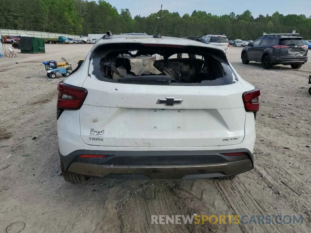 6 Photograph of a damaged car KL77LKEP9SC175756 CHEVROLET TRAX ACTIV 2025