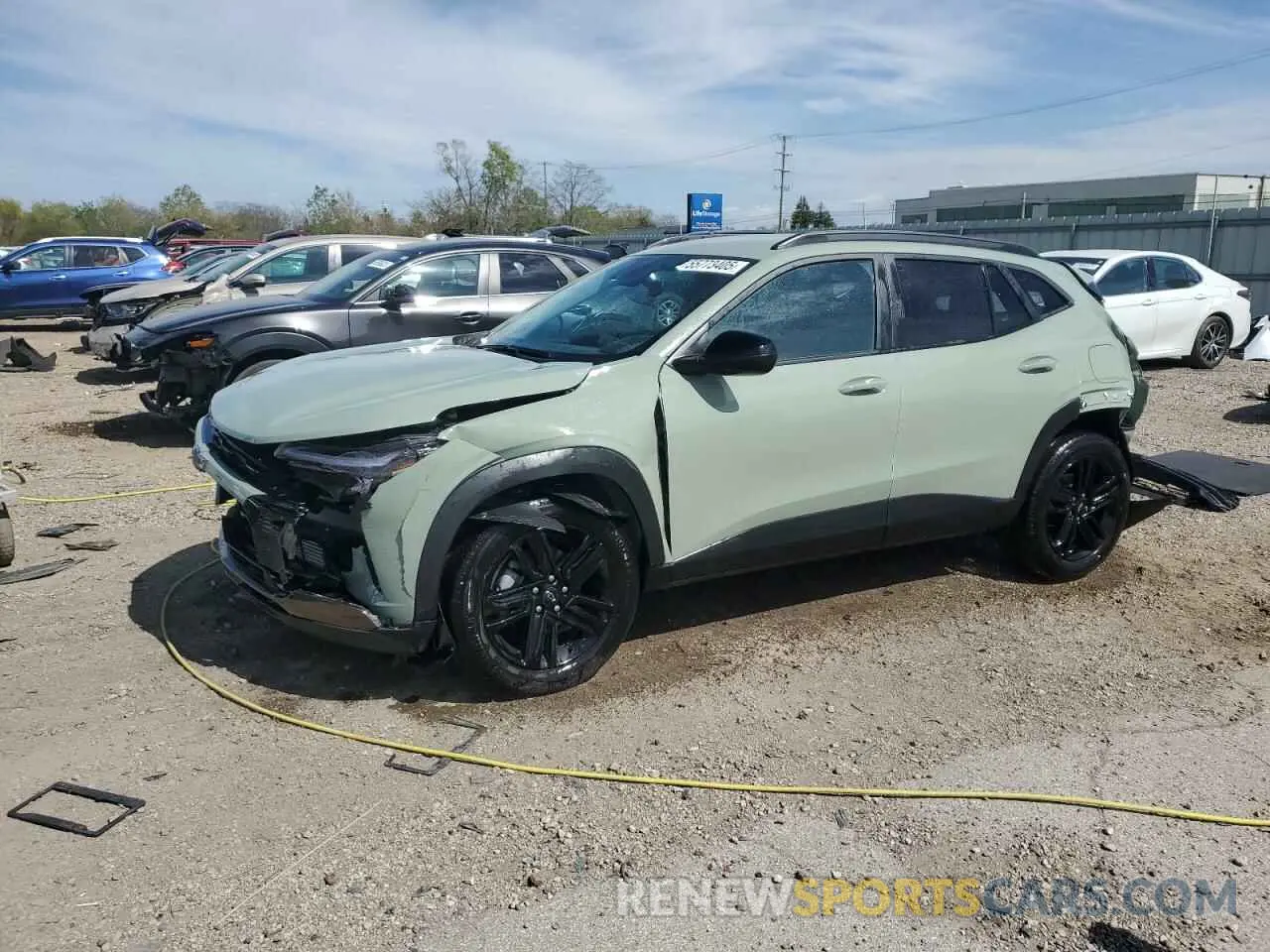 1 Photograph of a damaged car KL77LKEPXSC061572 CHEVROLET TRAX ACTIV 2025