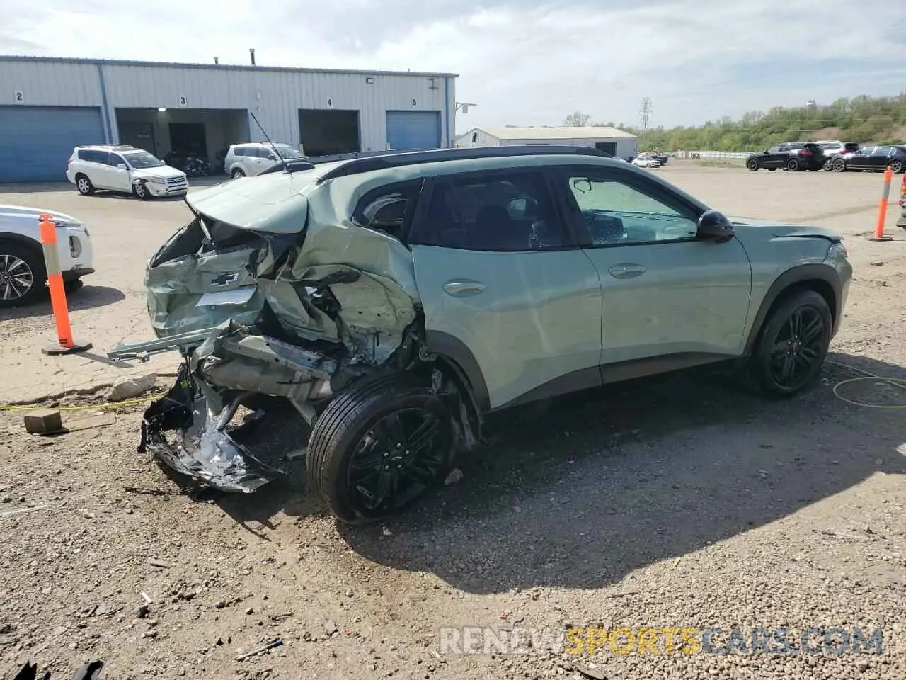 3 Photograph of a damaged car KL77LKEPXSC061572 CHEVROLET TRAX ACTIV 2025