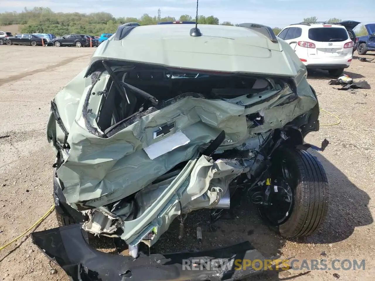 6 Photograph of a damaged car KL77LKEPXSC061572 CHEVROLET TRAX ACTIV 2025