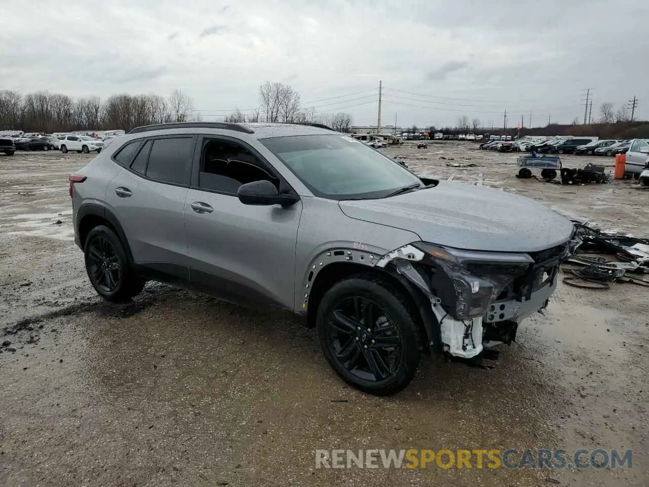 4 Photograph of a damaged car KL77LKEPXSC083765 CHEVROLET TRAX ACTIV 2025
