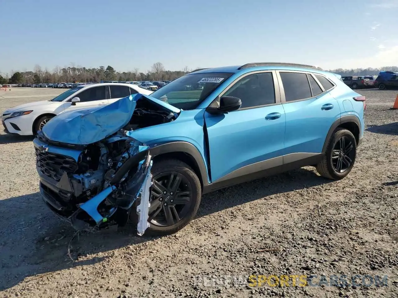 1 Photograph of a damaged car KL77LKEPXSC129241 CHEVROLET TRAX ACTIV 2025