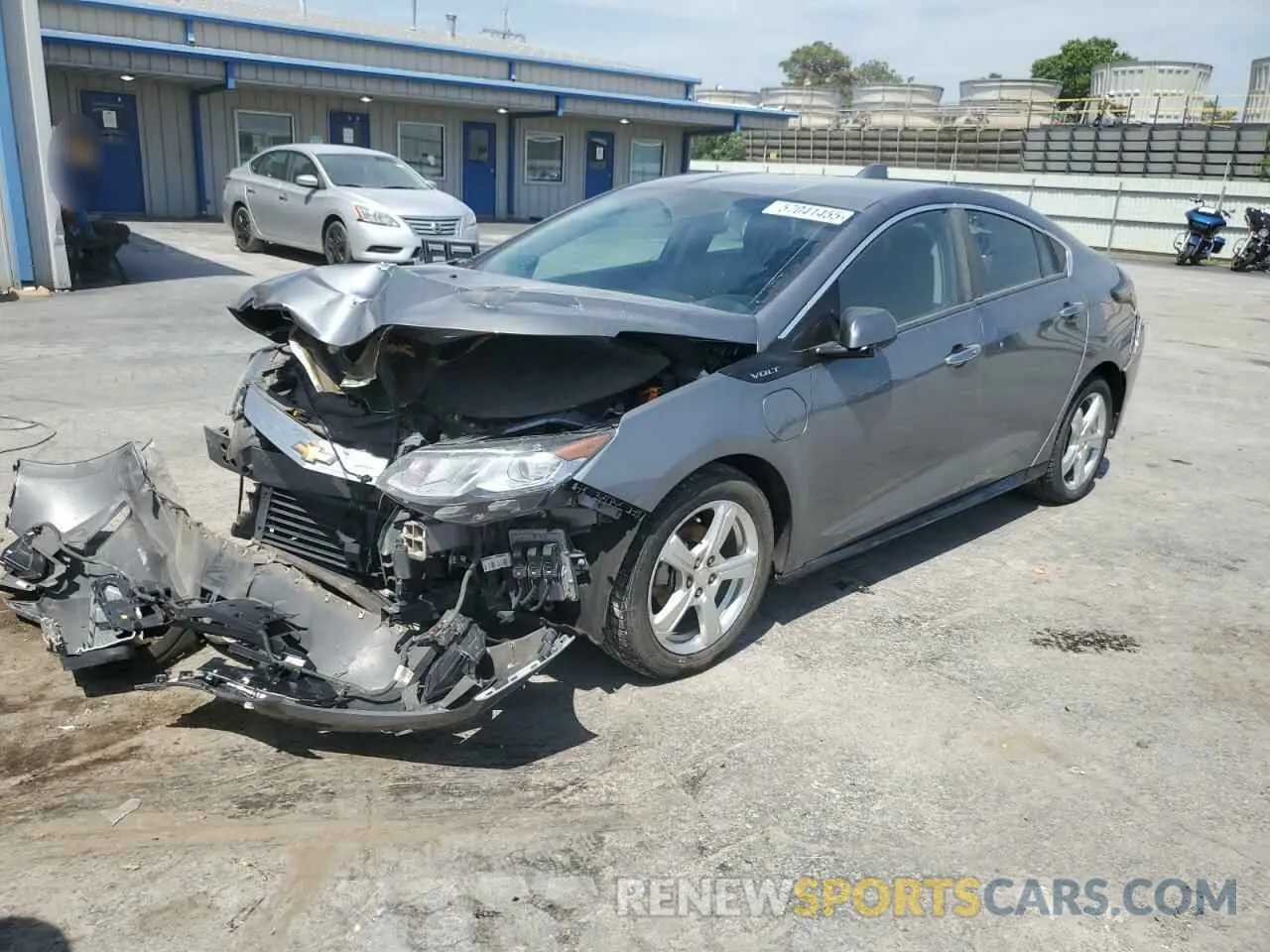1 Photograph of a damaged car 1G1RA6S56KU122401 CHEVROLET VOLT 2019