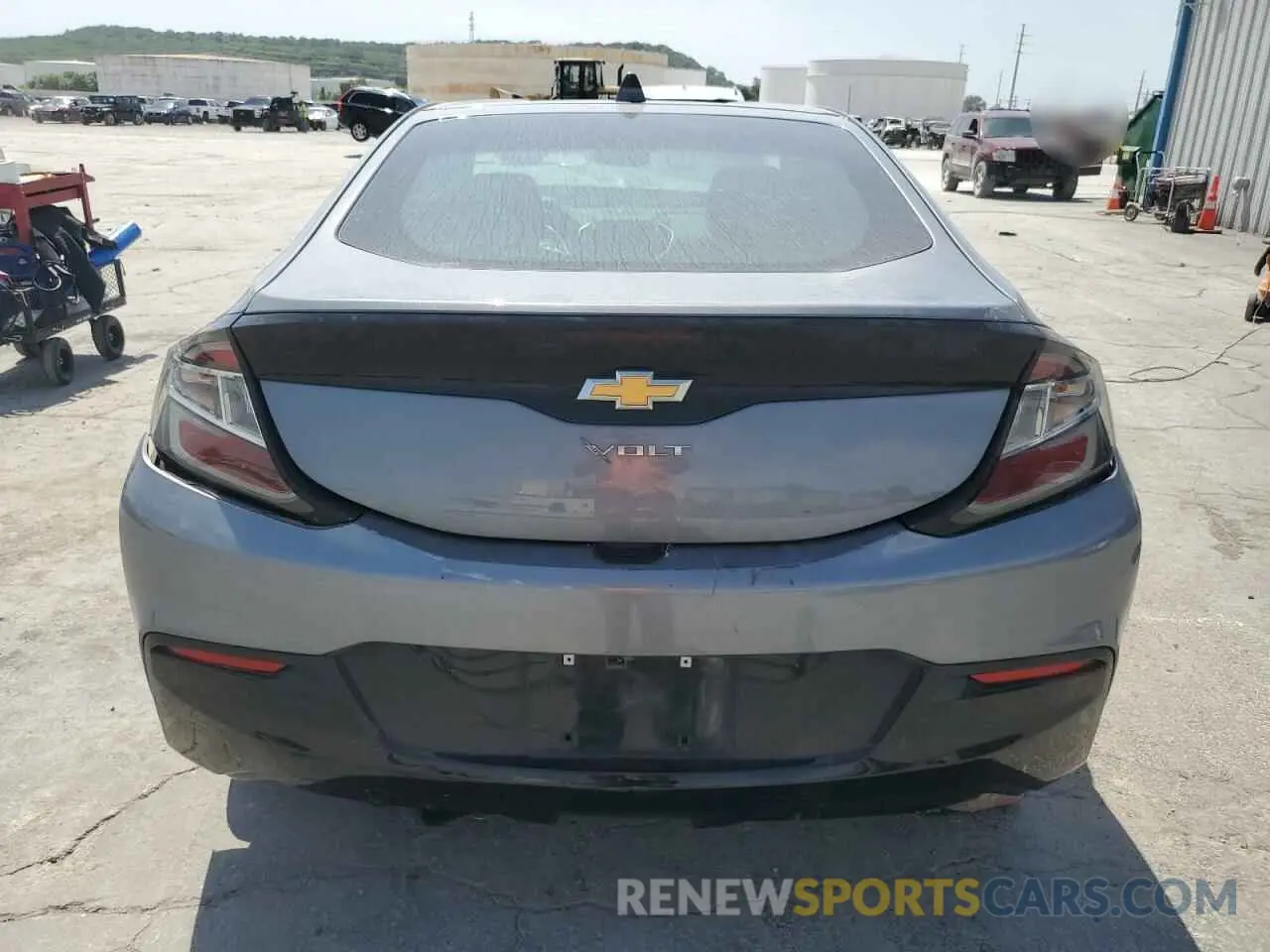 6 Photograph of a damaged car 1G1RA6S56KU122401 CHEVROLET VOLT 2019