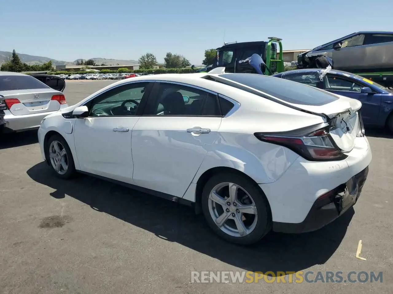2 Photograph of a damaged car 1G1RC6S50KU106785 CHEVROLET VOLT 2019