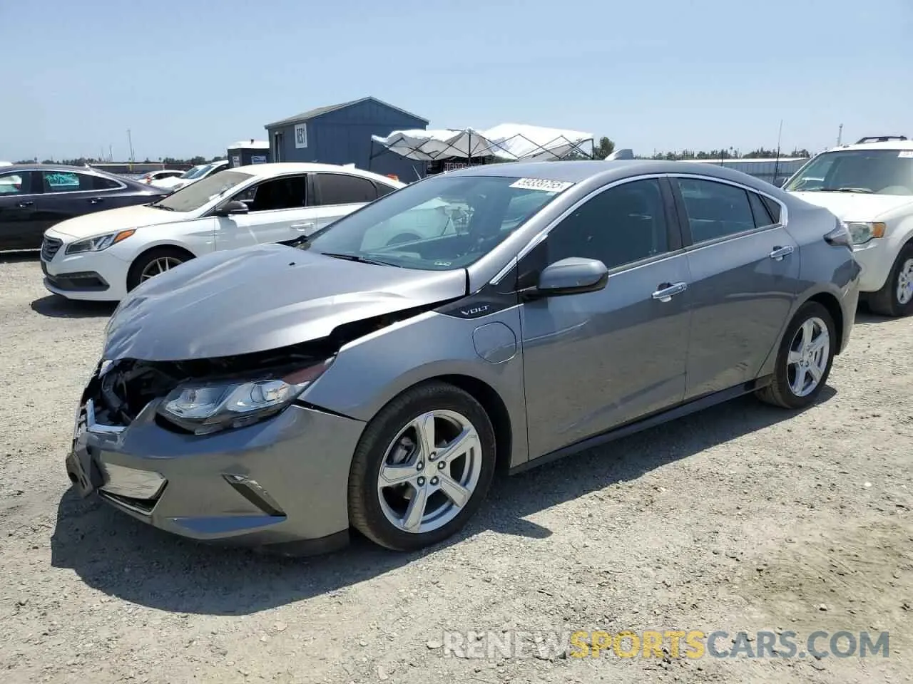 1 Photograph of a damaged car 1G1RC6S50KU117141 CHEVROLET VOLT 2019